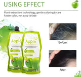Apple Hair Color (1000ml) 500ml x 2 | Natural Shine